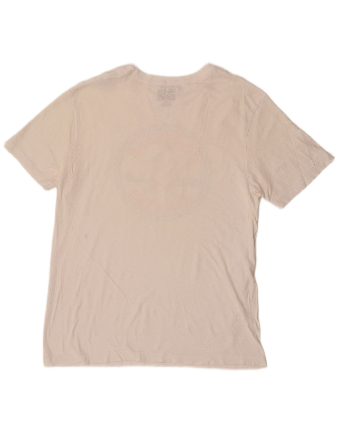 Converse grafisk t-shirt til mænd, lille off white bomuld