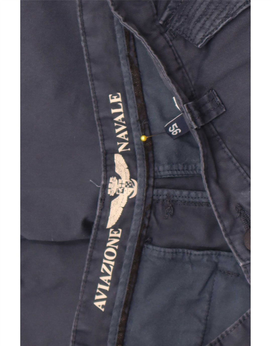 Aviazione Navale Herre Cargo Shorts W38 XL Navy Blue