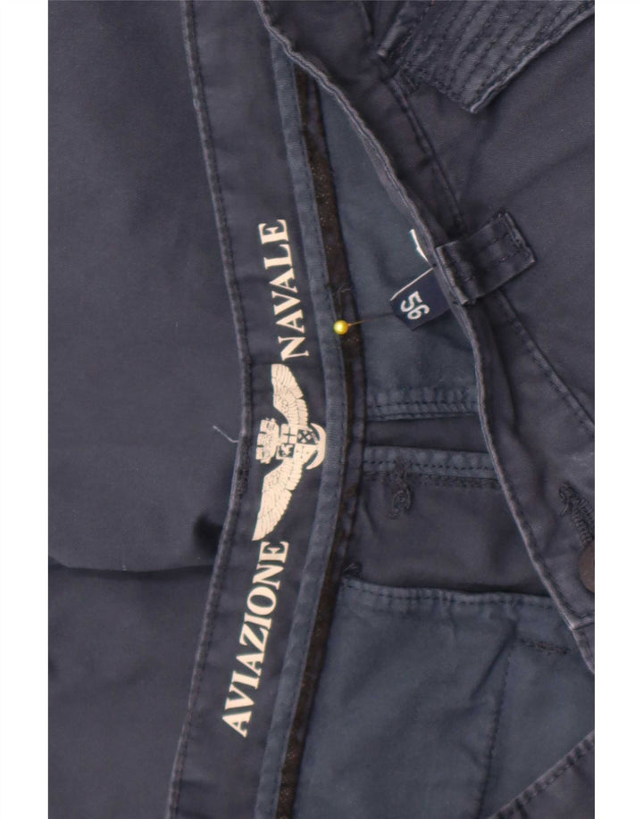 Aviazione Navale Herre Cargo Shorts W38 XL Navy Blue