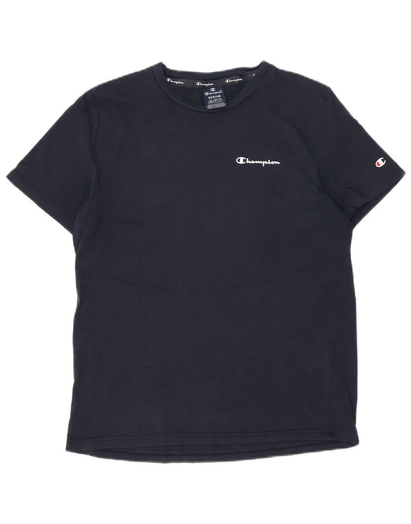Champion Herre T-Shirt Top Medium Navy Blue