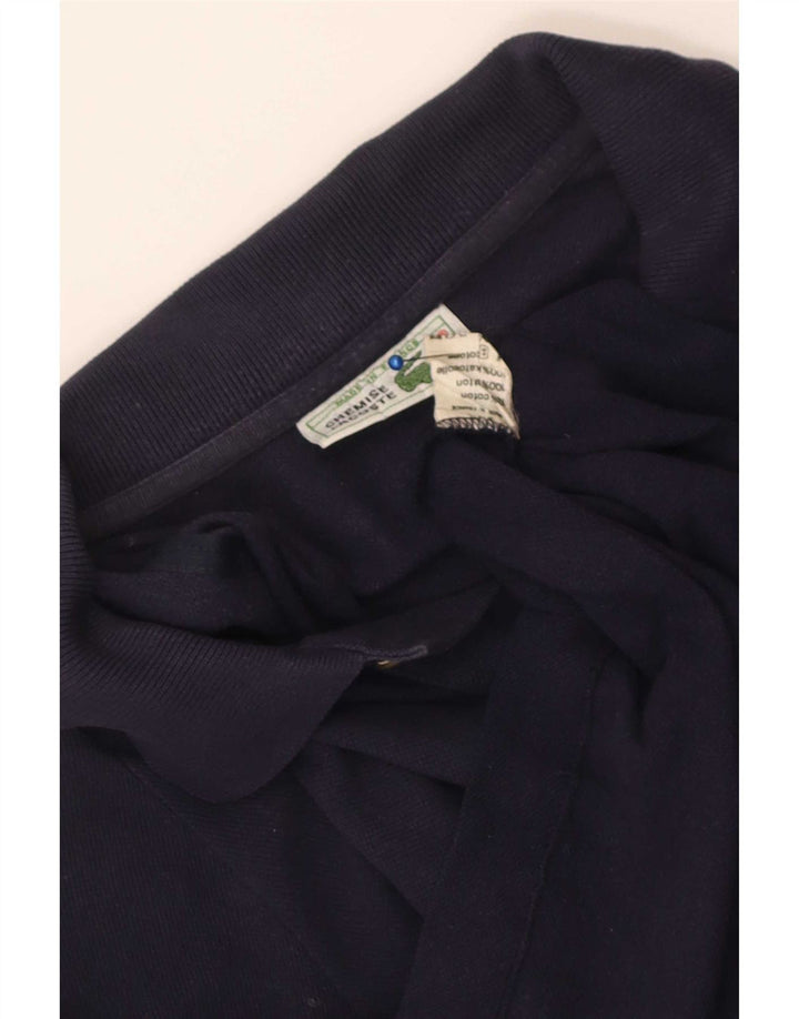 Lacoste herre poloshirt XS marineblå bomuld