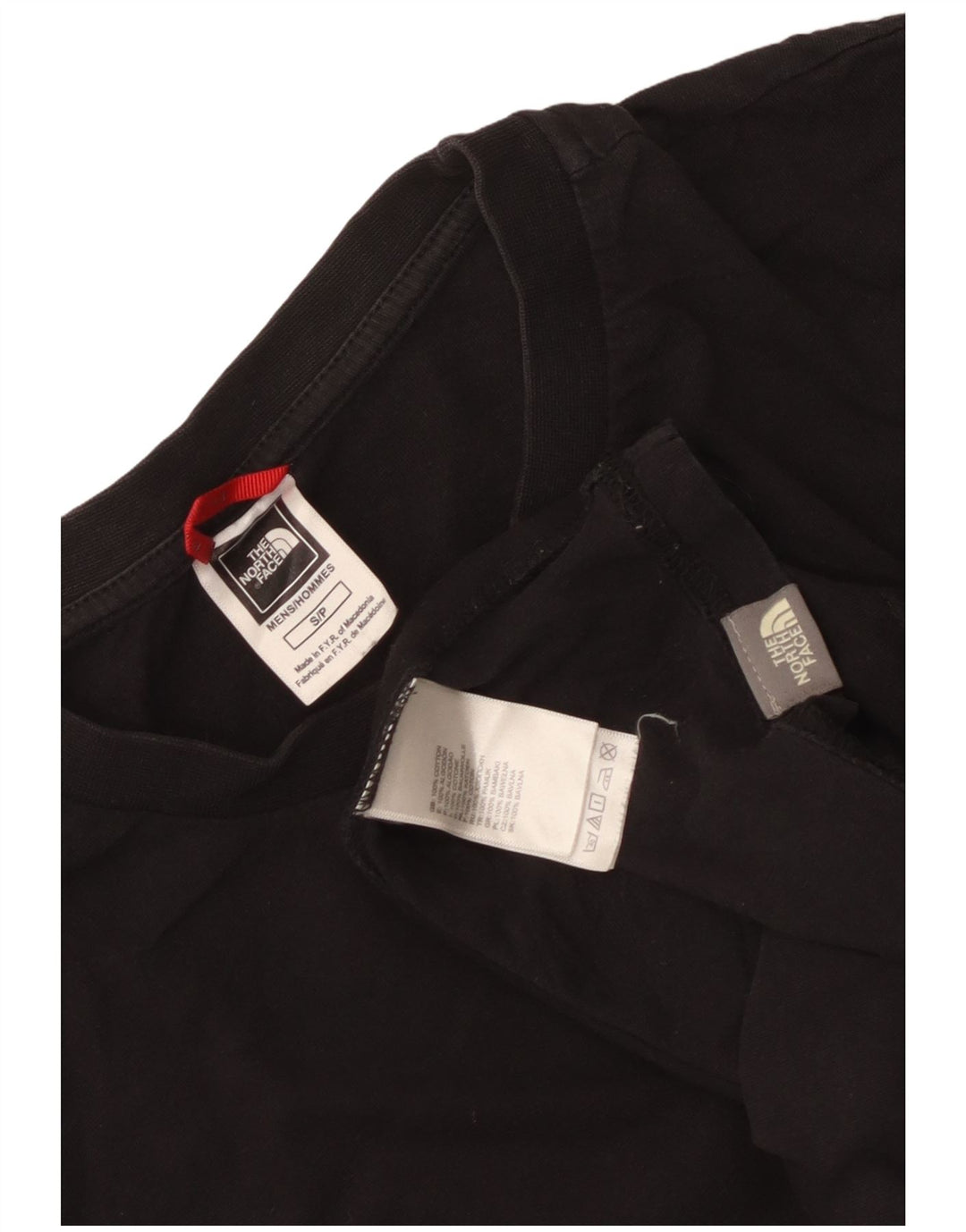 The North Face Herre T-Shirt Top Lille Sort Bomuld