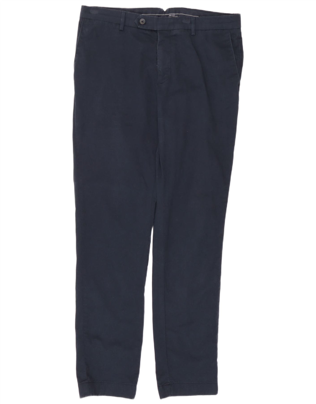 Hackett Herre Slim Chino Bukser W34 L31 Marineblå Bomuld