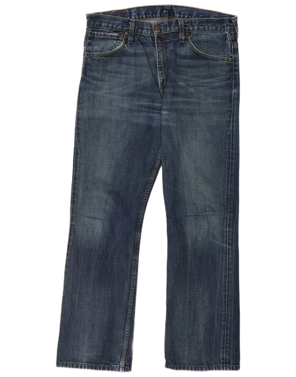 Levi's Herre 507 Bootcut Jeans W34 L34 Blå Bomuld
