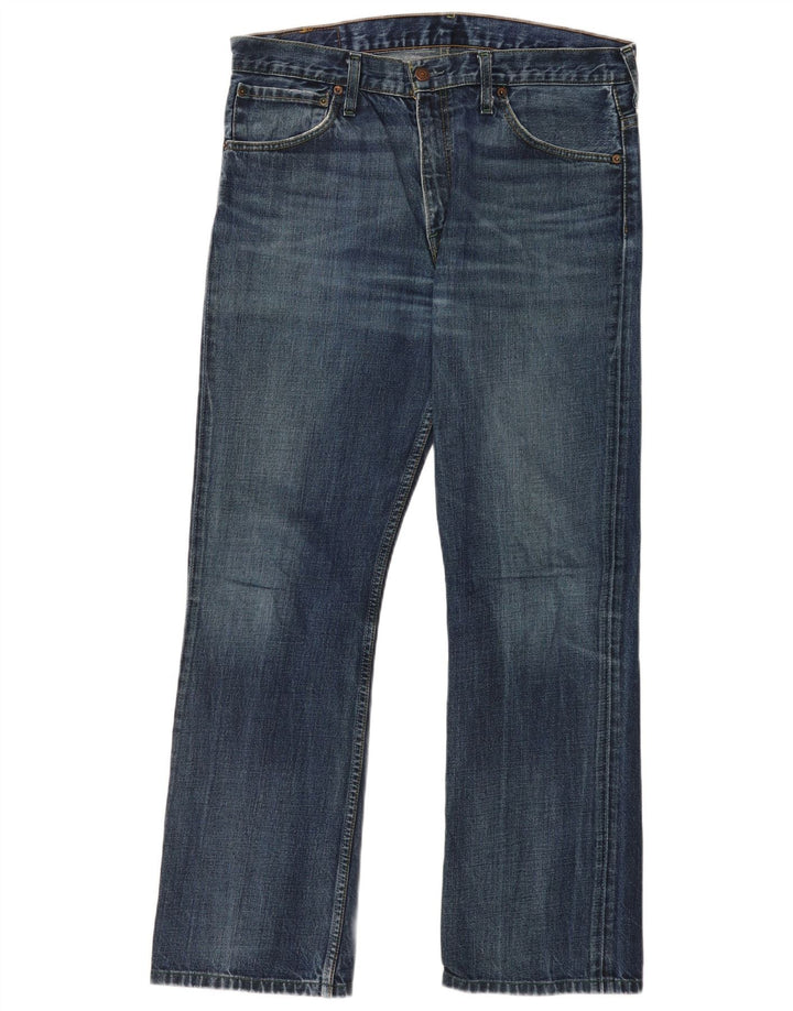 Levi's Herre 507 Bootcut Jeans W34 L34 Blå Bomuld