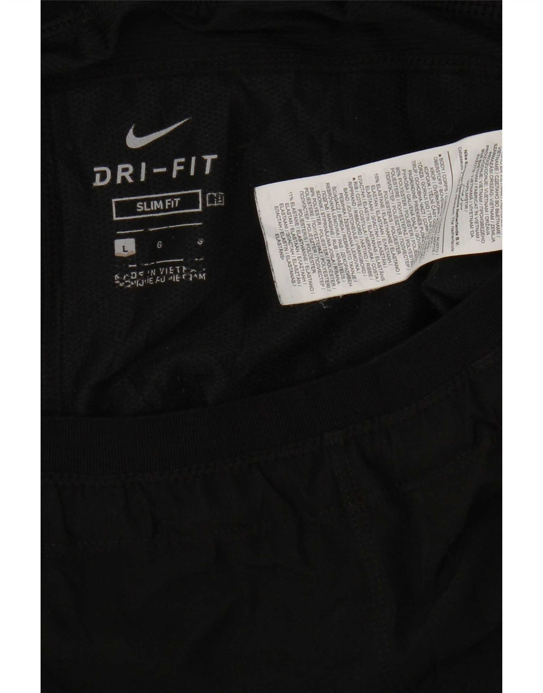 Nike Herre Dri Fit Graphic Slim Fit Sportshorts Stor sort polyester