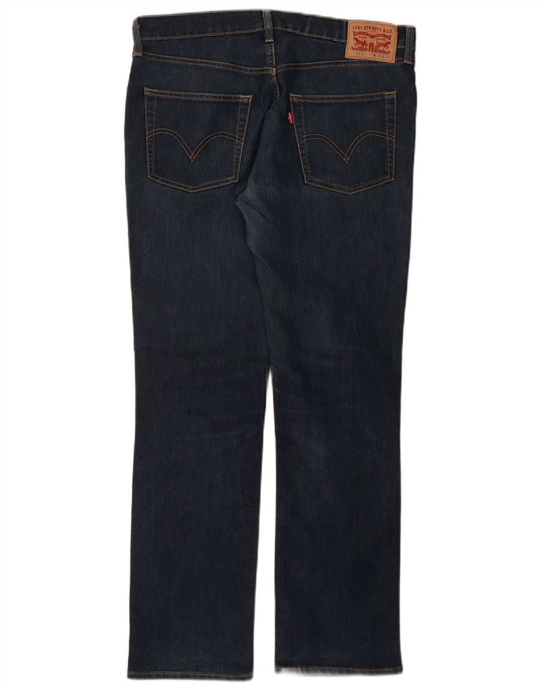 Levi's Dame 511 Slim Jeans W36 L32 Marineblå