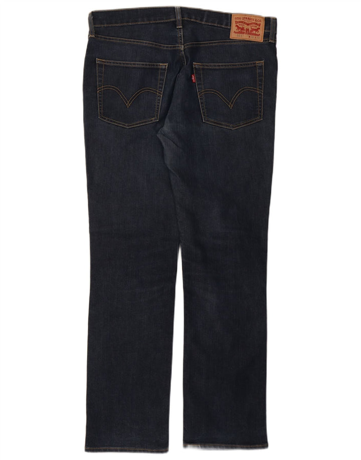 Levi's Dame 511 Slim Jeans W36 L32 Marineblå