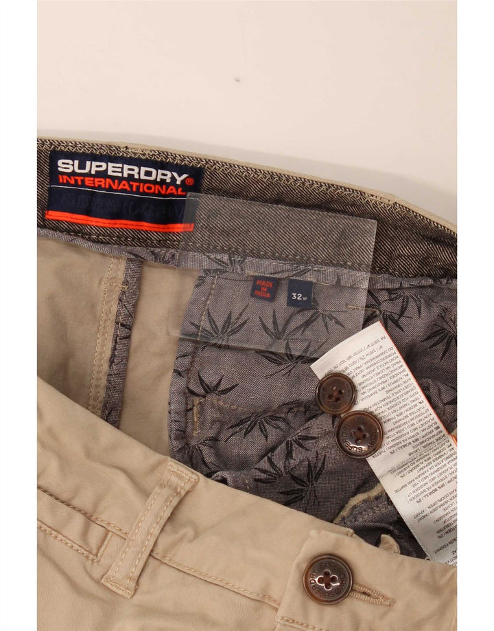 Superdry Chino Shorts til mænd W32 Medium Beige Bomuld
