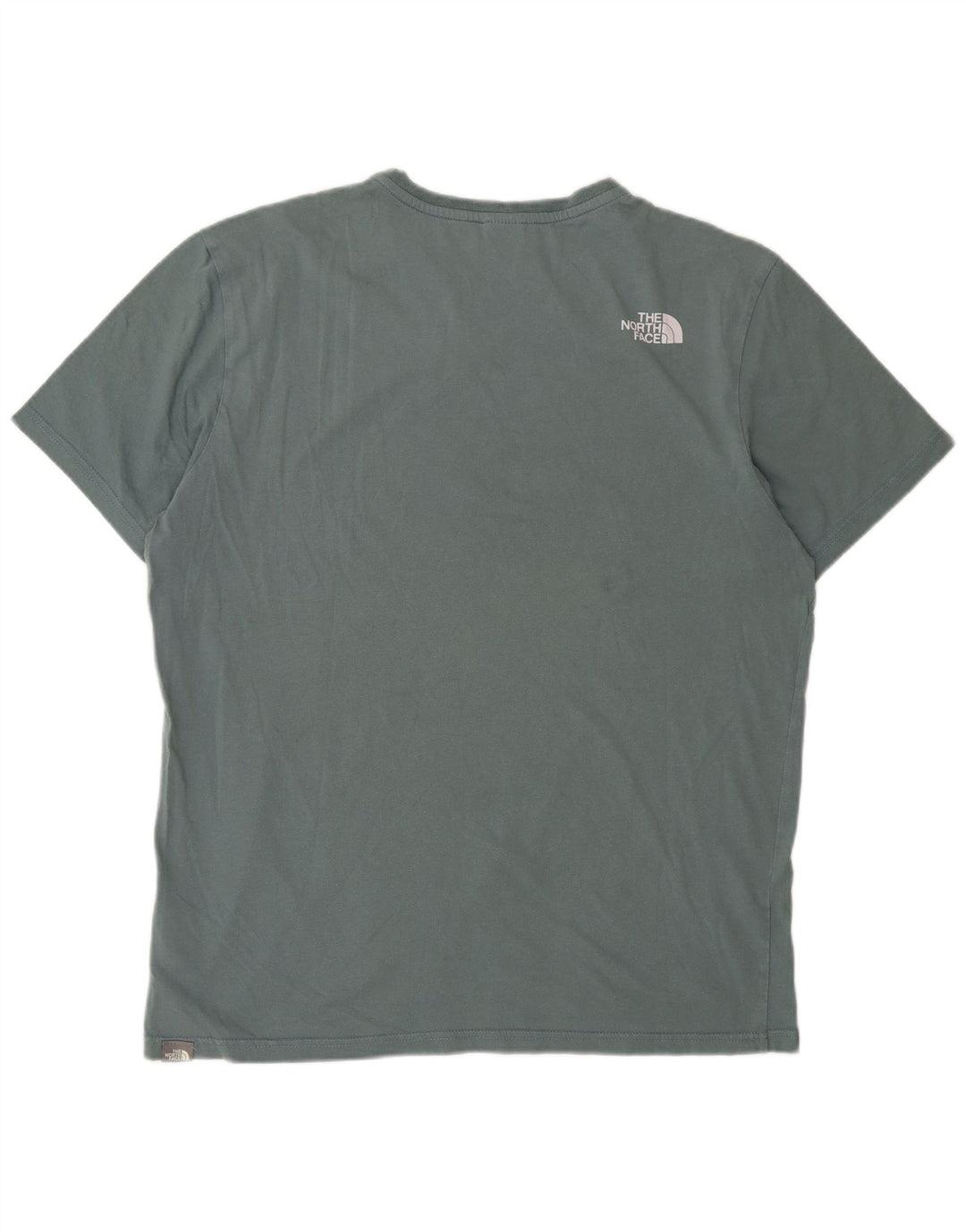 THE NORTH FACE Herre T-Shirt Top Stor Grøn Bomuld