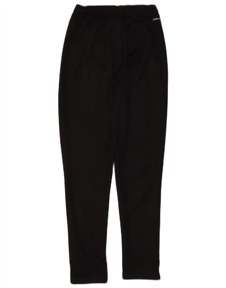 Adidas Boys Aeroready Tracksuit Bukser 13-14 år Sort Polyester