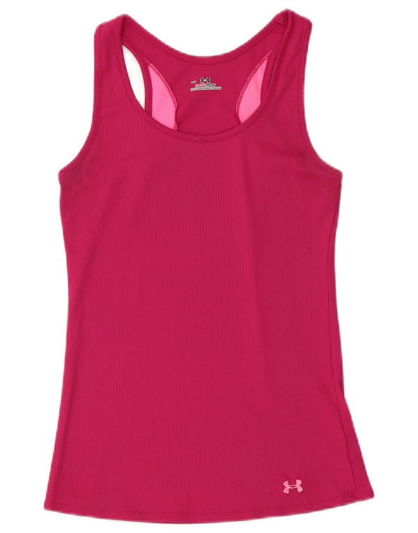Nike Dame Heat Gear Vest Top UK 12 Medium Pink