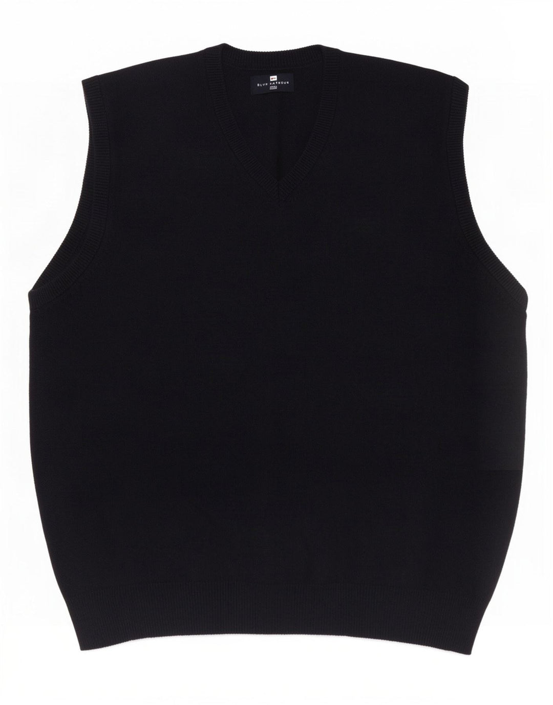 Marks & Spencer Herre Blue Harbor Vest Tank Top Stor Navy Bomuld