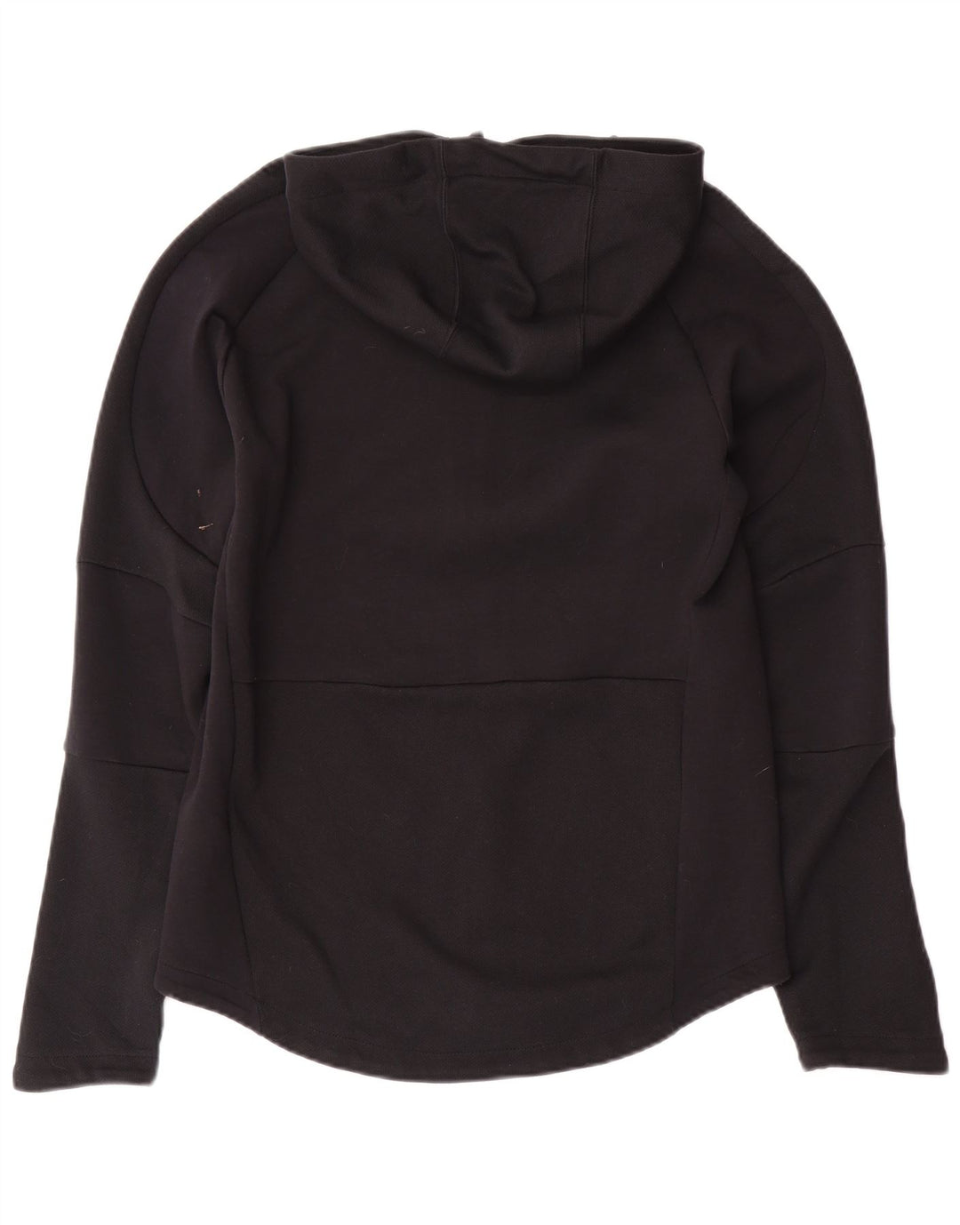 PUMA hættetrøje med lynlås til kvinder UK 14 Medium Sort bomuld