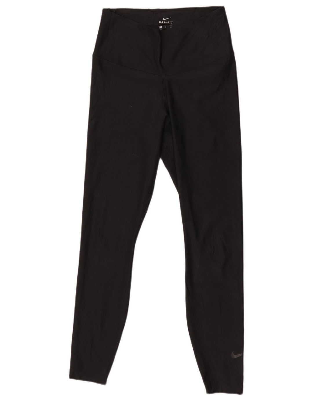 Nike Dame Leggings UK 12 Medium Sort Polyester