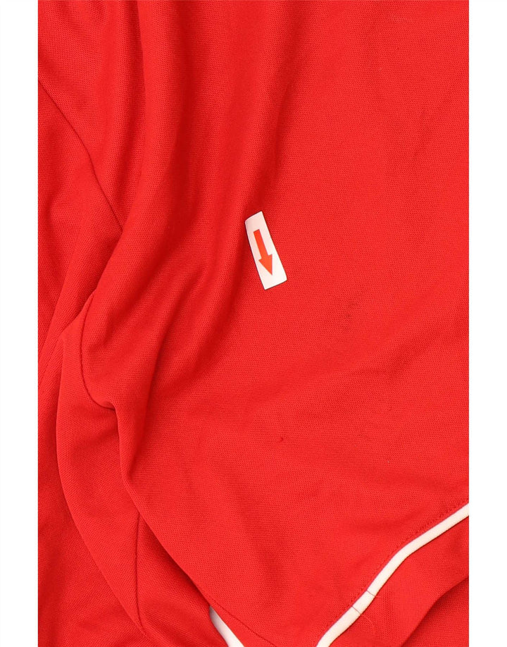 Adidas Herre Graphic Regular Sports Shorts Medium Rød Polyester Sports