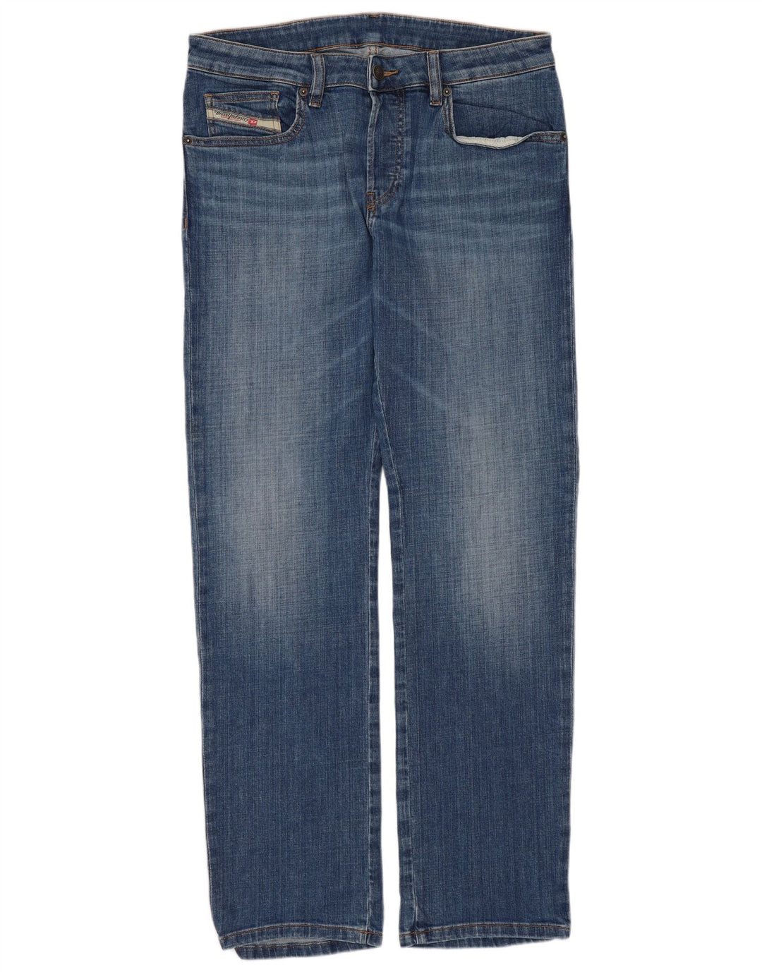 Diesel Herre Capri Jeans W30 L21 Blå Bomuld