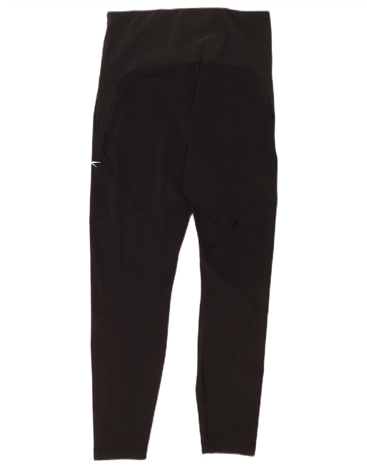 Reebok Højtaljede Leggings til kvinder Lille sort nylon
