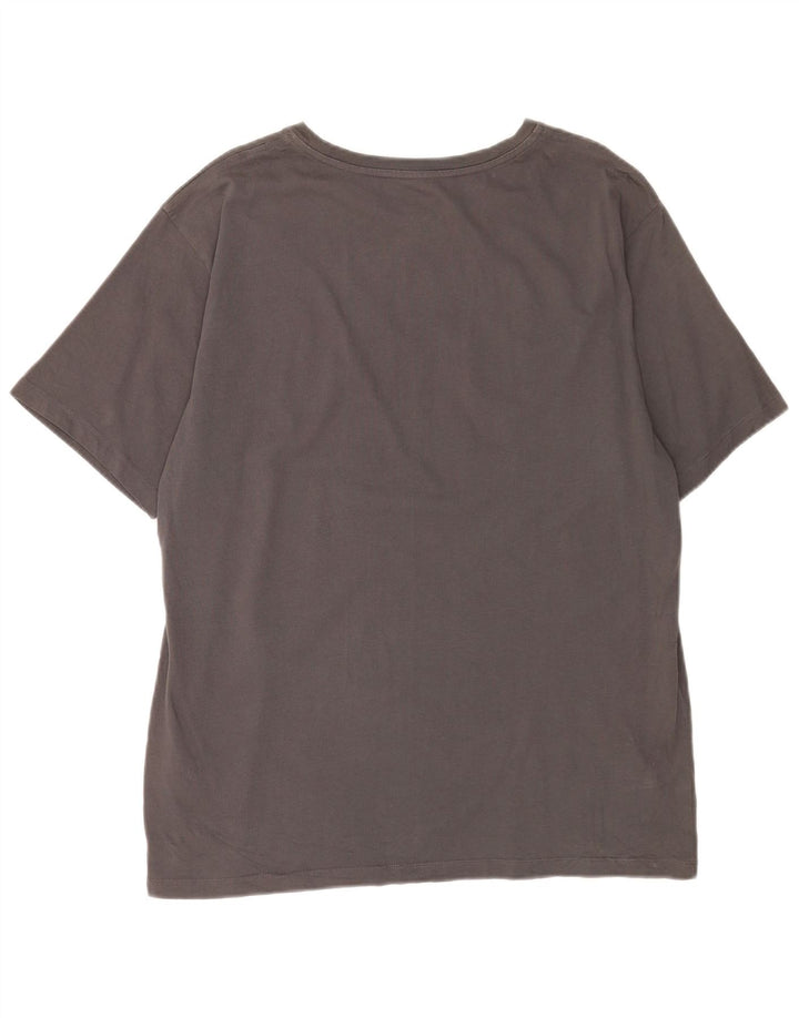 NORTH SAILS Herre Grafisk T-Shirt Top XL Grå Bomuld