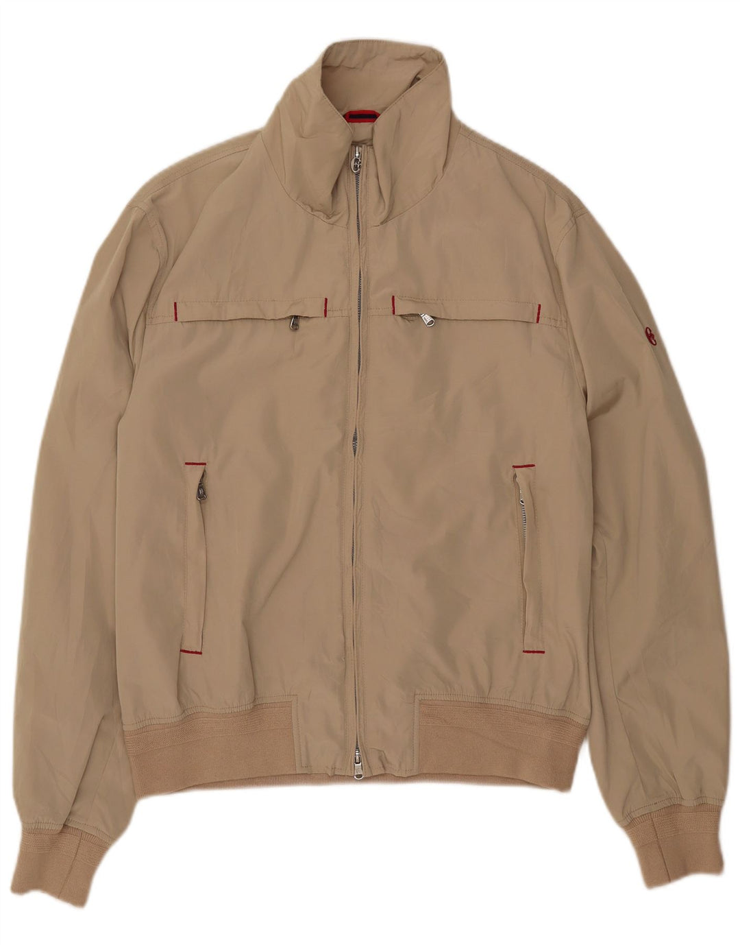 Conte of Florence Bomberjakke til mænd UK 40 Large Beige Polyester