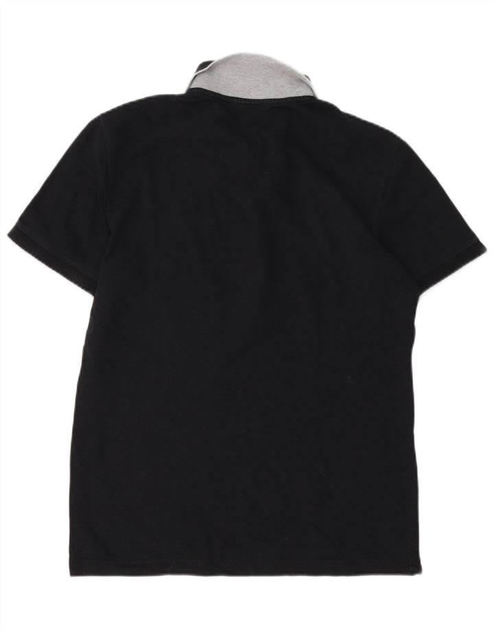 Gas Poloshirt til mænd Stor sort bomuld