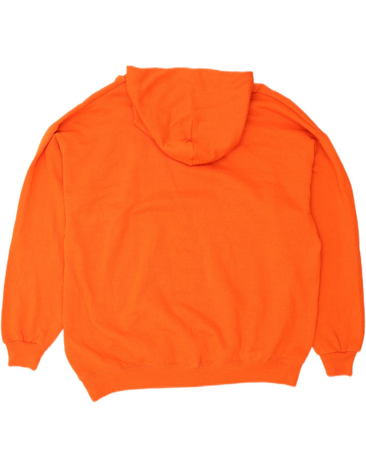 Lee Grafisk hættetrøje til mænd XL Orange bomuld