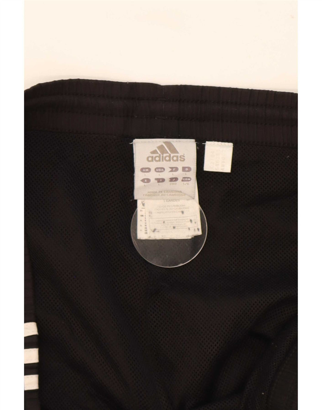 Adidas Herre Cargo Sportshorts Large Sort Polyester