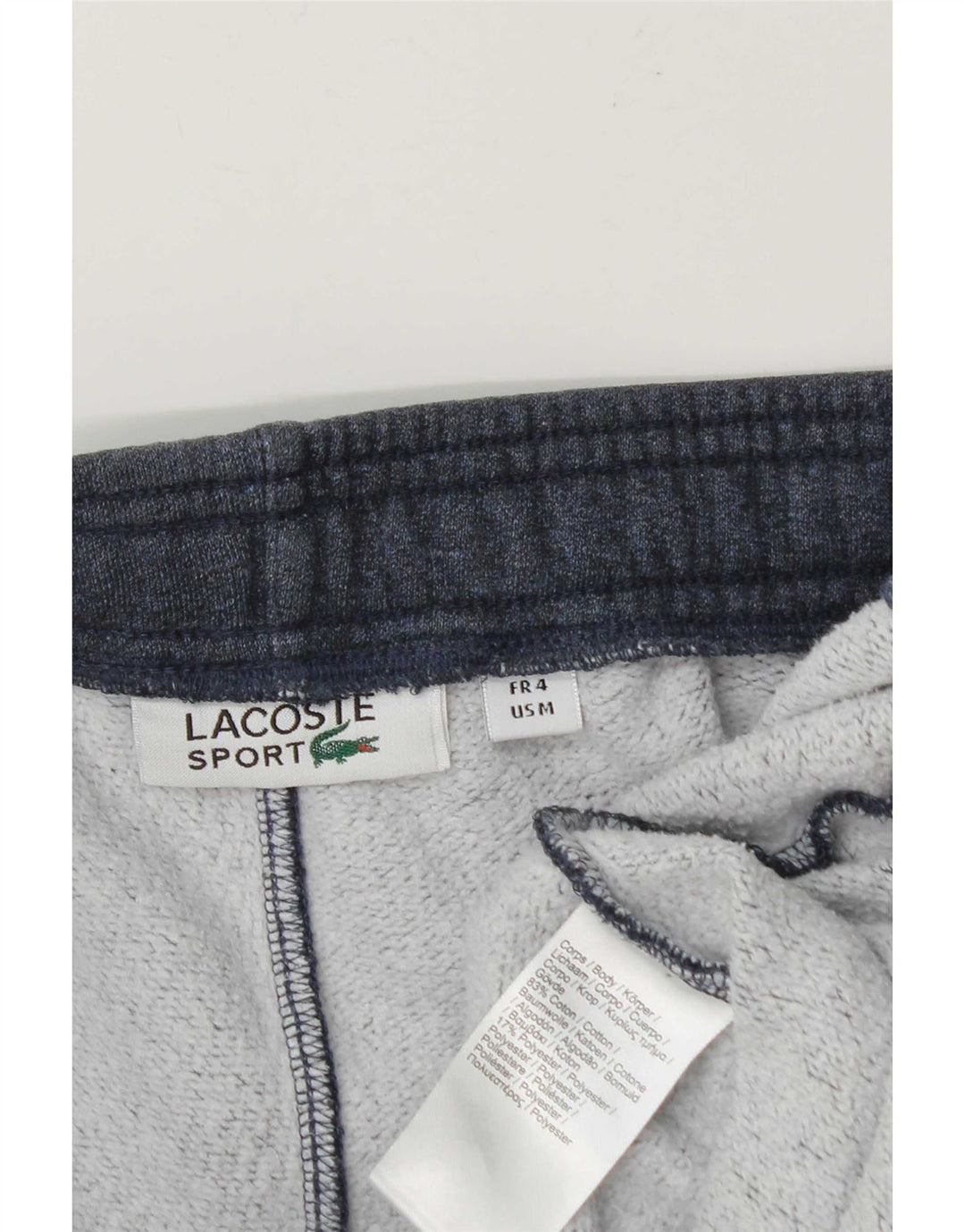 Lacoste Herre træningsdragt Bukser Joggers Størrelse 4 Medium Navy Blue Flecked