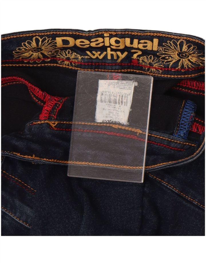 Desigual Dame Skinny Jeans W34 L29 Blå