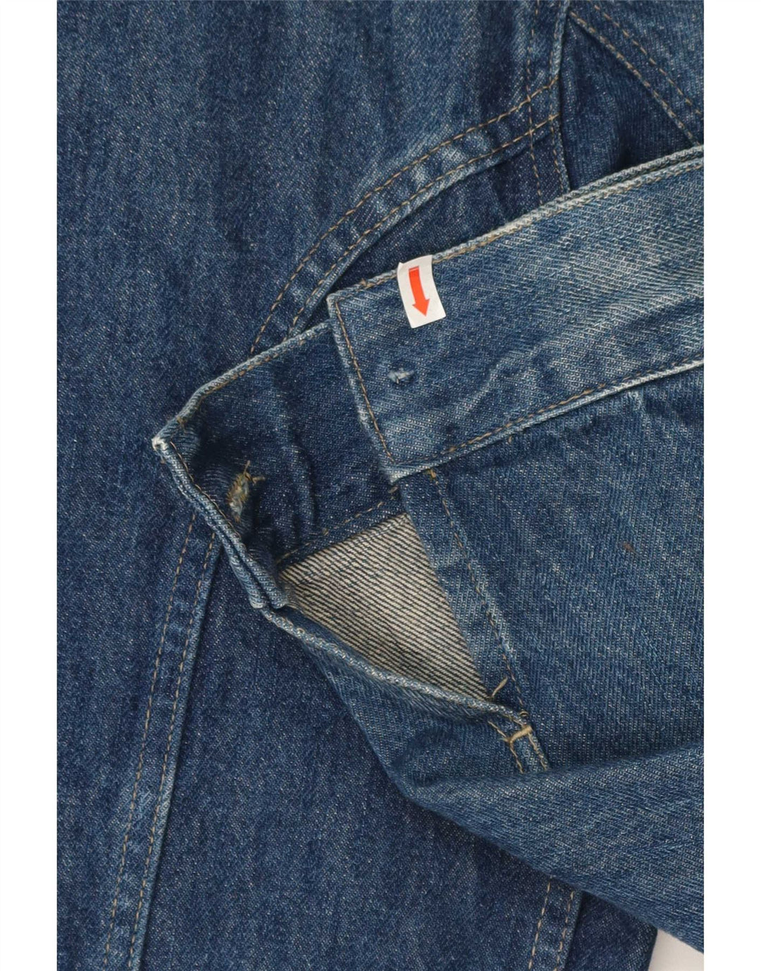 Vintage Herre denimjakke UK 44 2XL Blå Bomuld