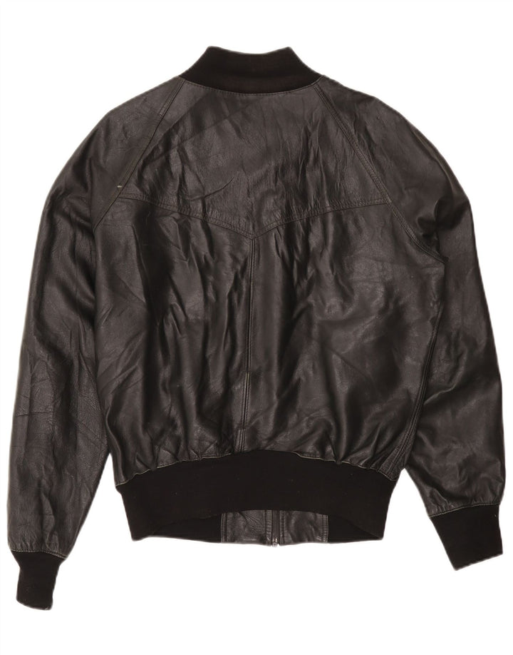 Vintage herre læderjakke UK 40 Large Black