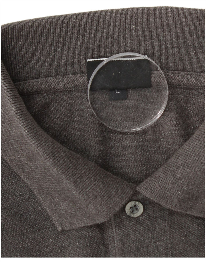 TRUSSARDI Poloskjorte til mænd, stor grå bomuld