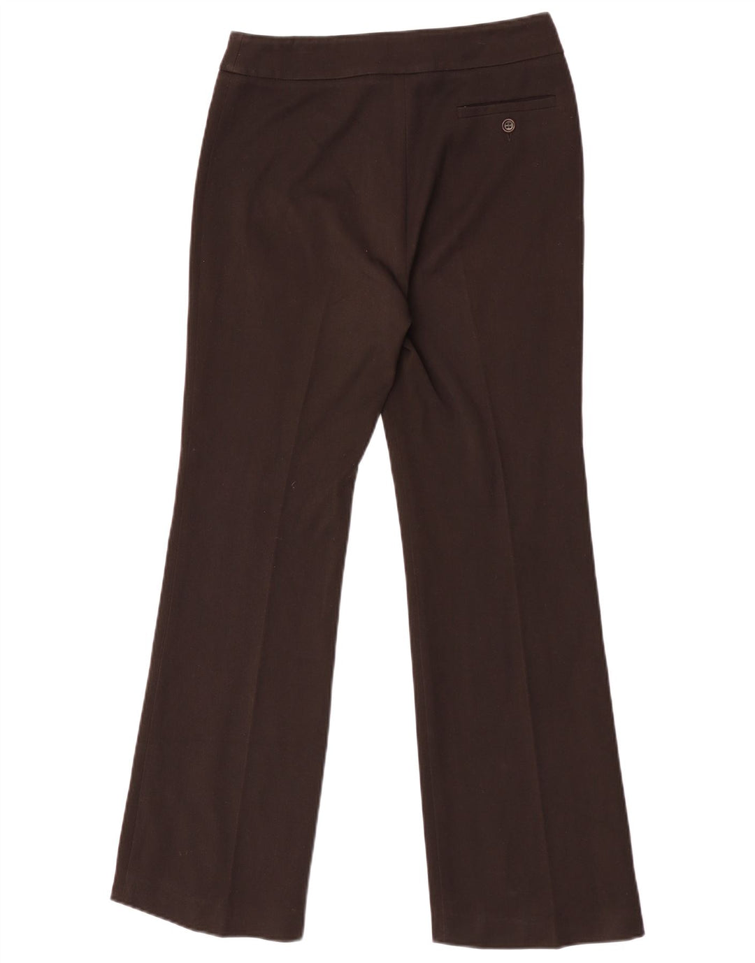Max Mara Dame Weekend Bootcut Suit Bukser UK 8 Small W27 L30 Brun