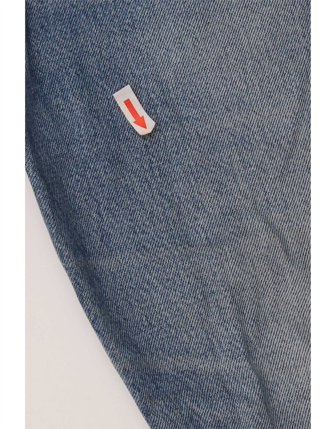 Levi's Dame 581 Straight Jeans W34 L32 Blå Bomuld