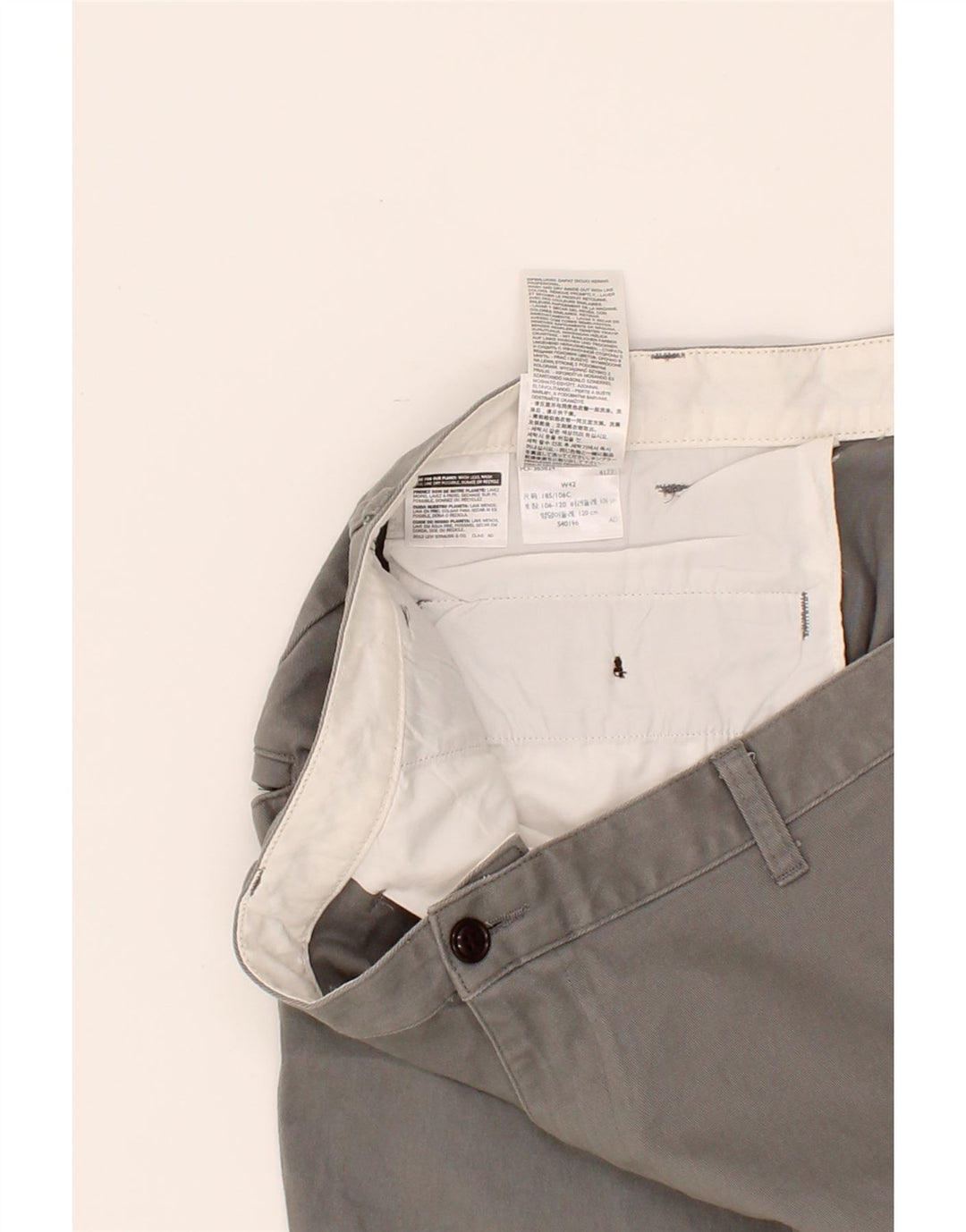 DOCKERS Mens Chino Shorts W42 2XL Grey Cotton Vintage Dockers and Second-Hand Dockers from Messina Hembry 