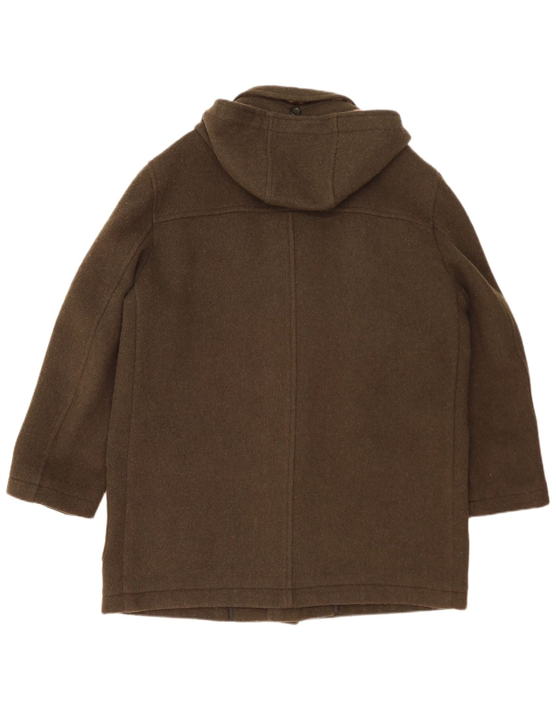 Vintage Herre Hooded Duffel Coat UK 42 XL Khaki