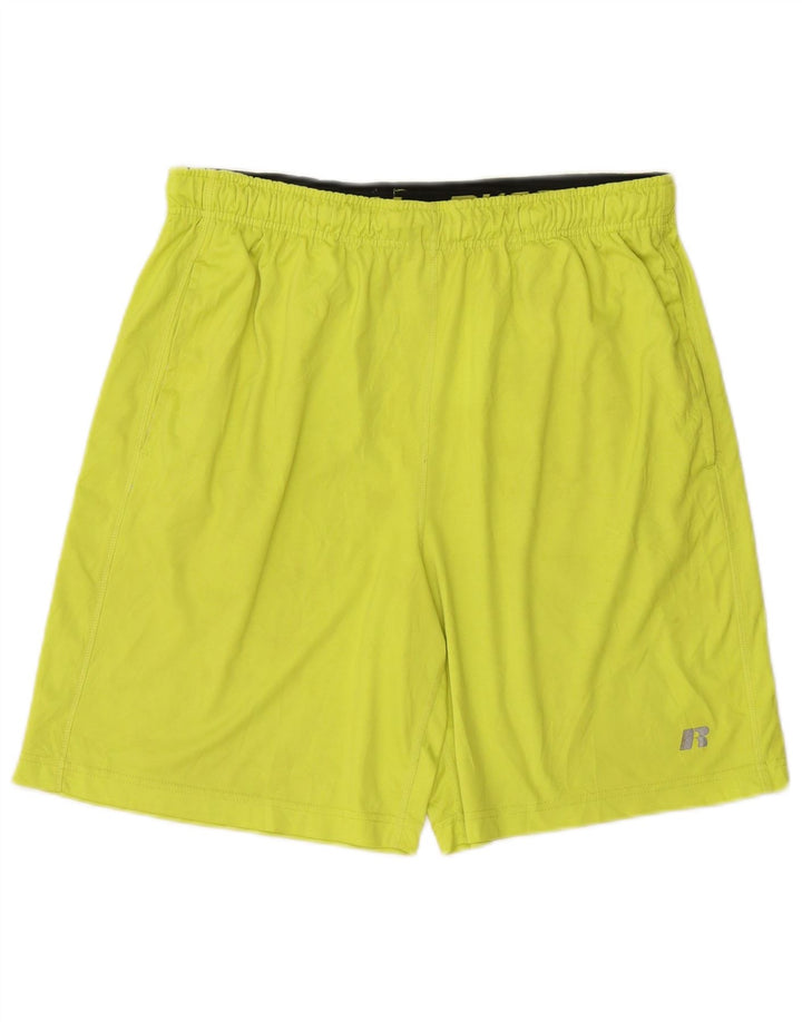 RUSSELL ATHLETIC Herre Dri-Power Sportshorts Medium Grøn Polyester