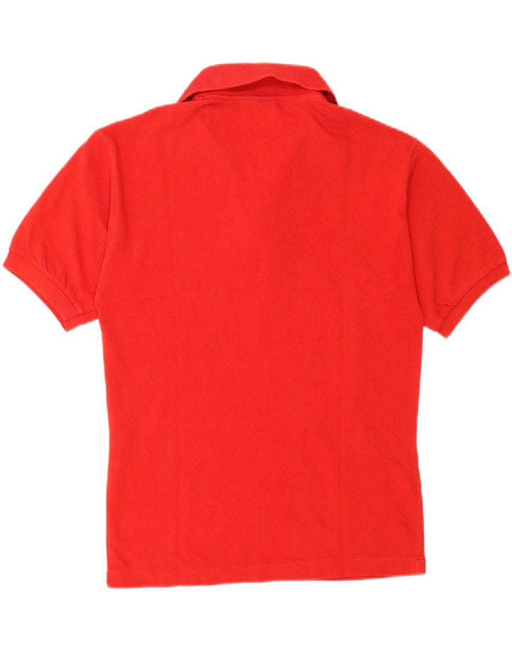 LACOSTE Mens Polo Shirt Size 4 Medium Red Cotton Vintage Lacoste and Second-Hand Lacoste from Messina Hembry 