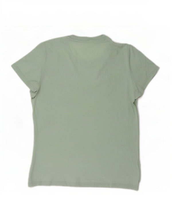 Adidas Grafisk T-shirt top til kvinder DK 12/14 Medium Grøn