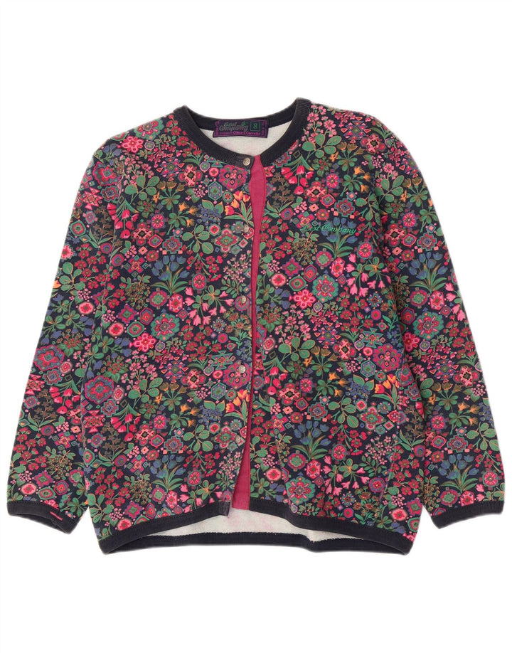 Best Company Dame Cardigan Sweater US 8 Medium Multicolored