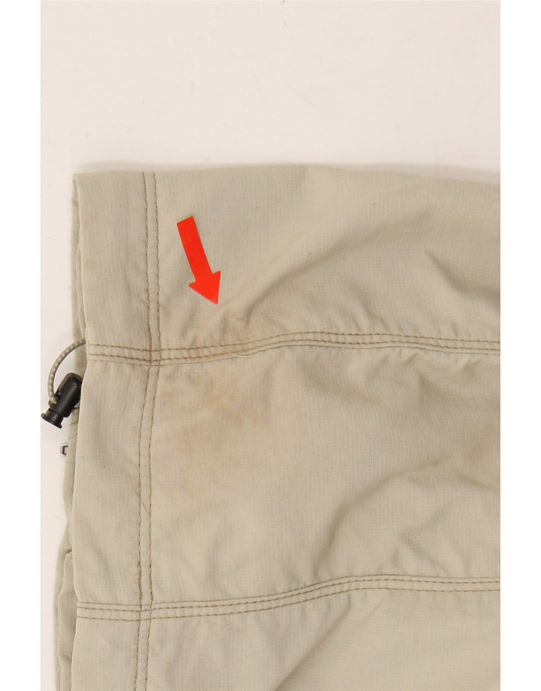 COLUMBIA Womens Straight Cargo Trousers Medium W30 L30 Beige Nylon Vintage Columbia and Second-Hand Columbia from Messina Hembry 