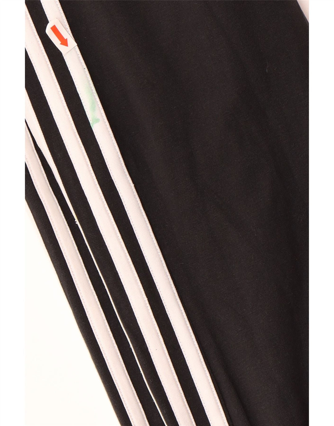 ADIDAS Womens Leggings UK 8/10 Small  Black Cotton Vintage Adidas and Second-Hand Adidas from Messina Hembry 