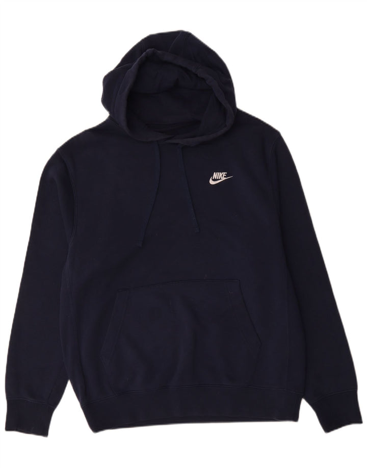 Nike Herre hættetrøje Jumper Medium Marineblå Bomuld