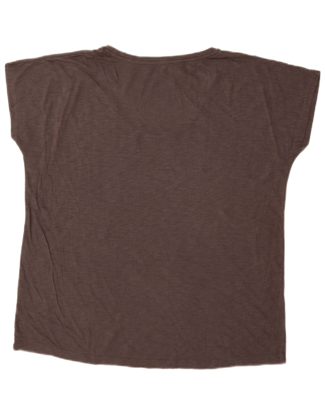 Calvin Klein Jeans Dame Oversized grafisk T-shirt Top UK 14 Medium Grå