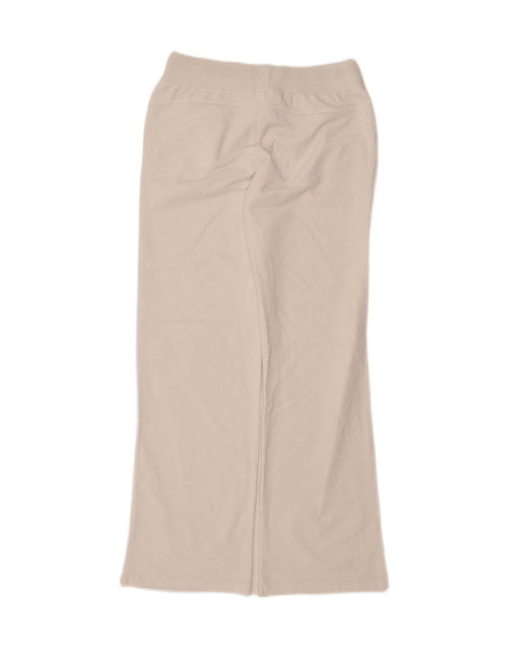 PUMA Womens Tracksuit Trousers UK 16 Large White Cotton