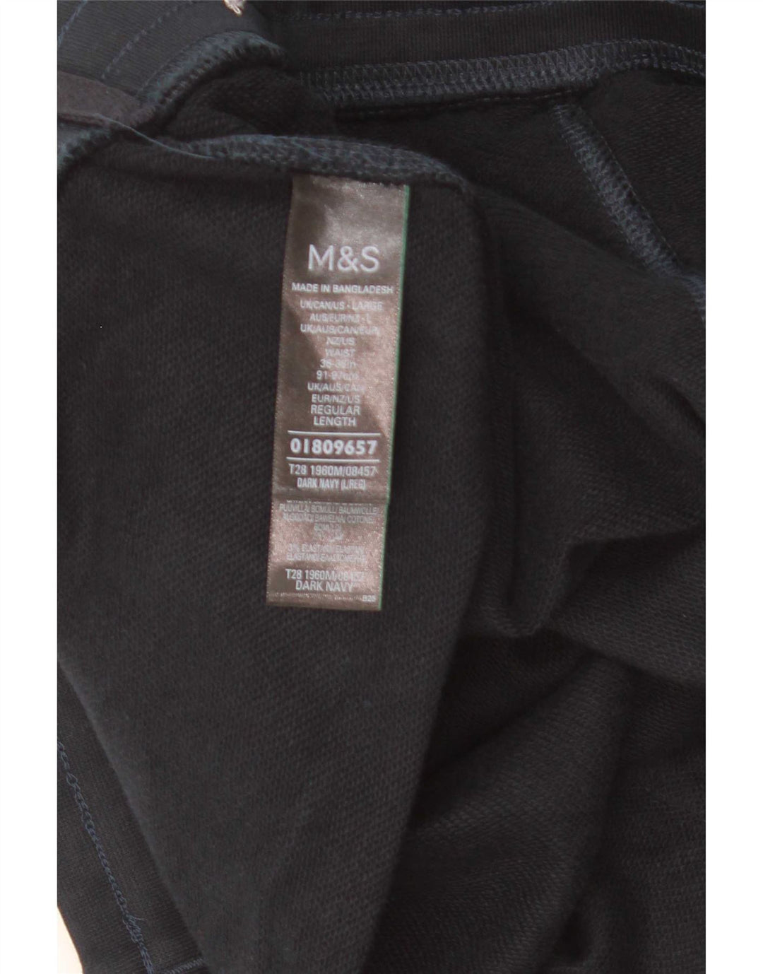 Marks & Spencer Sportsshorts til mænd store marineblå bomuld