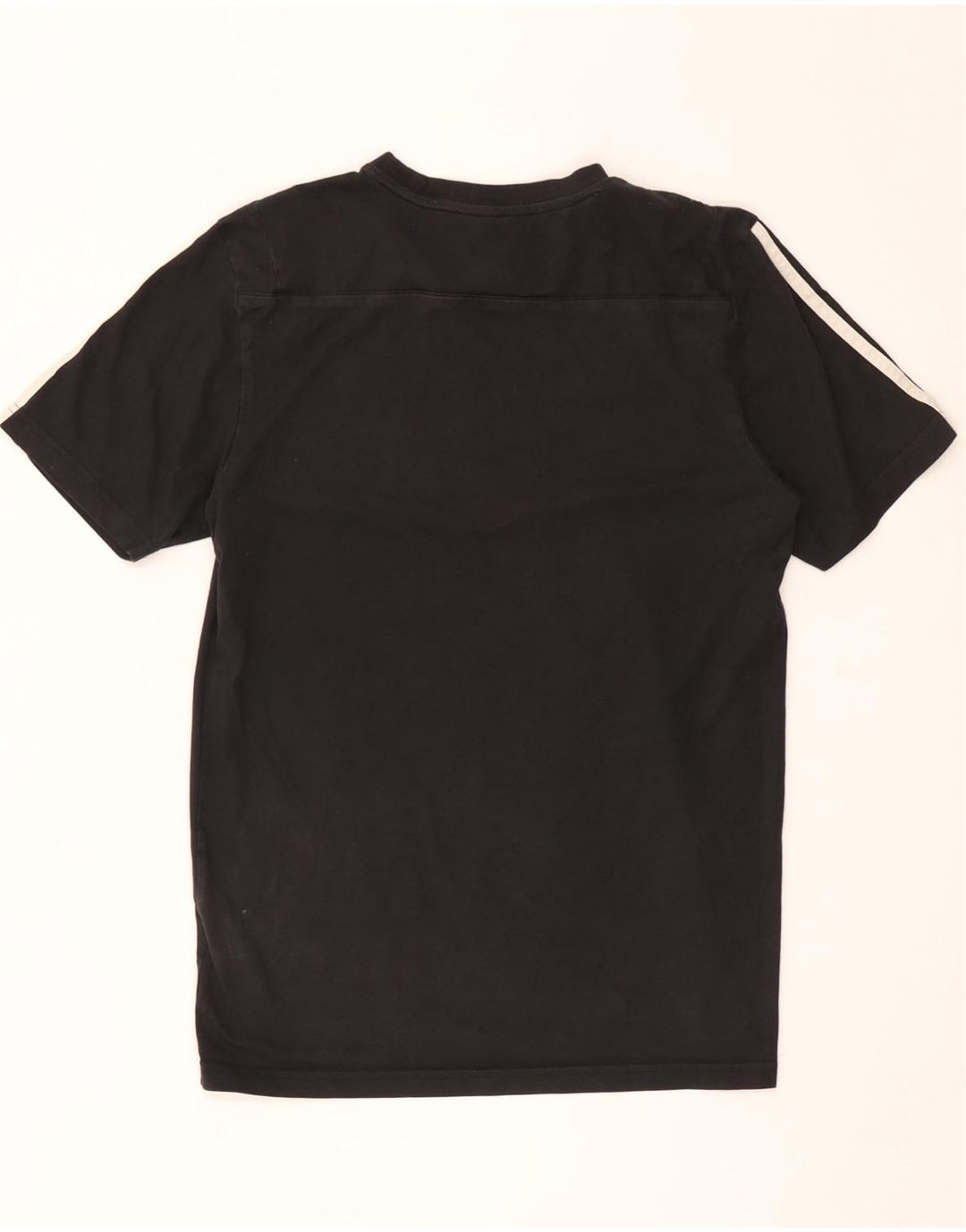 Adidas Herre Climalite T-Shirt Top Lille Sort Bomuld