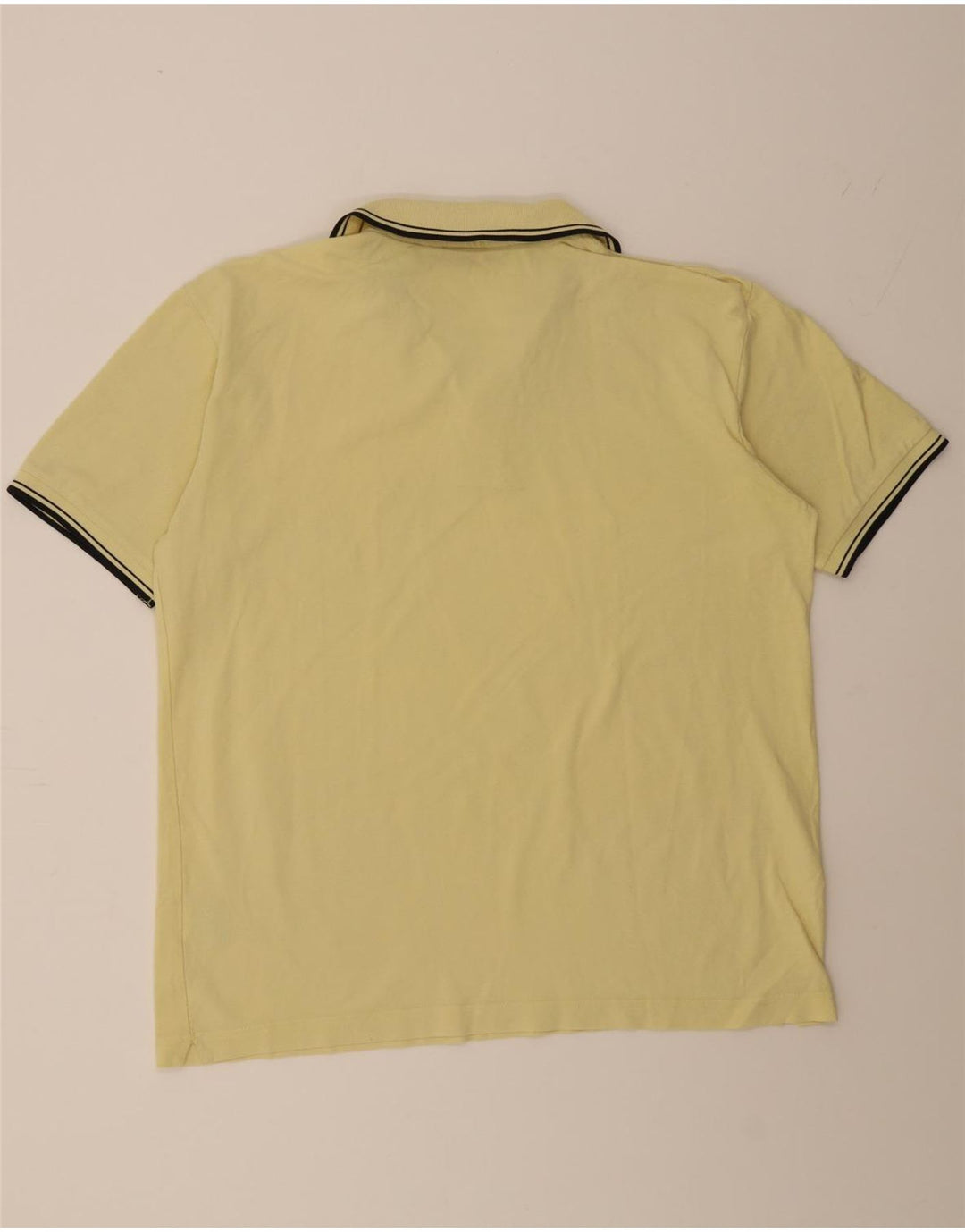 KAPPA Mens Polo Shirt XL Yellow Cotton Vintage Kappa and Second-Hand Kappa from Messina Hembry 