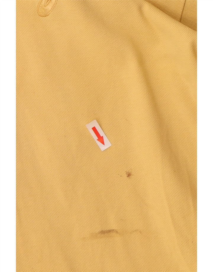 Asics herre poloshirt stor gul bomuld