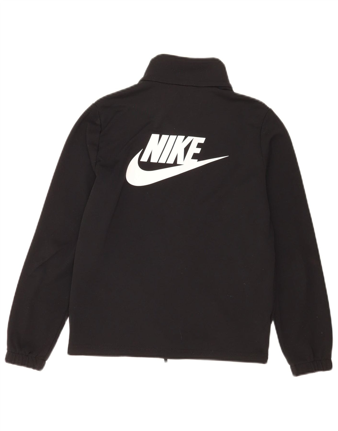 Nike drenge grafisk træningsdragt topjakke 10-11 år medium sort polyester